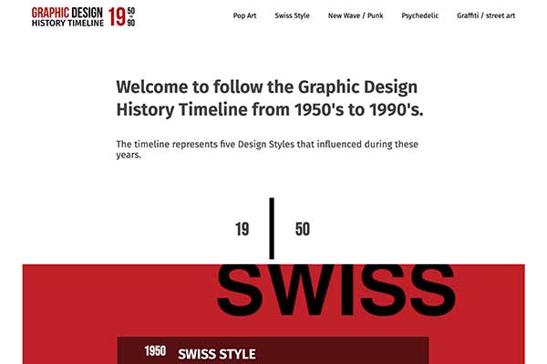 Design History Website